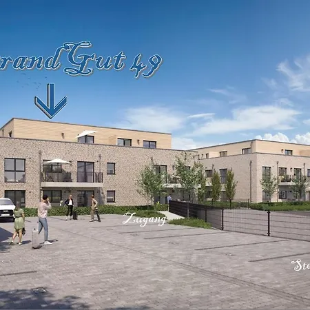 Strandgut 49 - Exklusive Penthousewohnung Mit Sauna & Nah Am Strand! Apartment Tossens