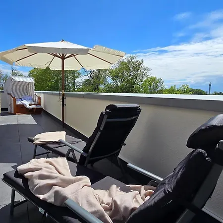 Apartment Strandgut 49 - Exklusive Penthousewohnung Mit Sauna & Nah Am Strand!