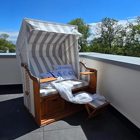 Strandgut 49 - Exklusive Penthousewohnung Mit Sauna & Nah Am Strand! Tossens